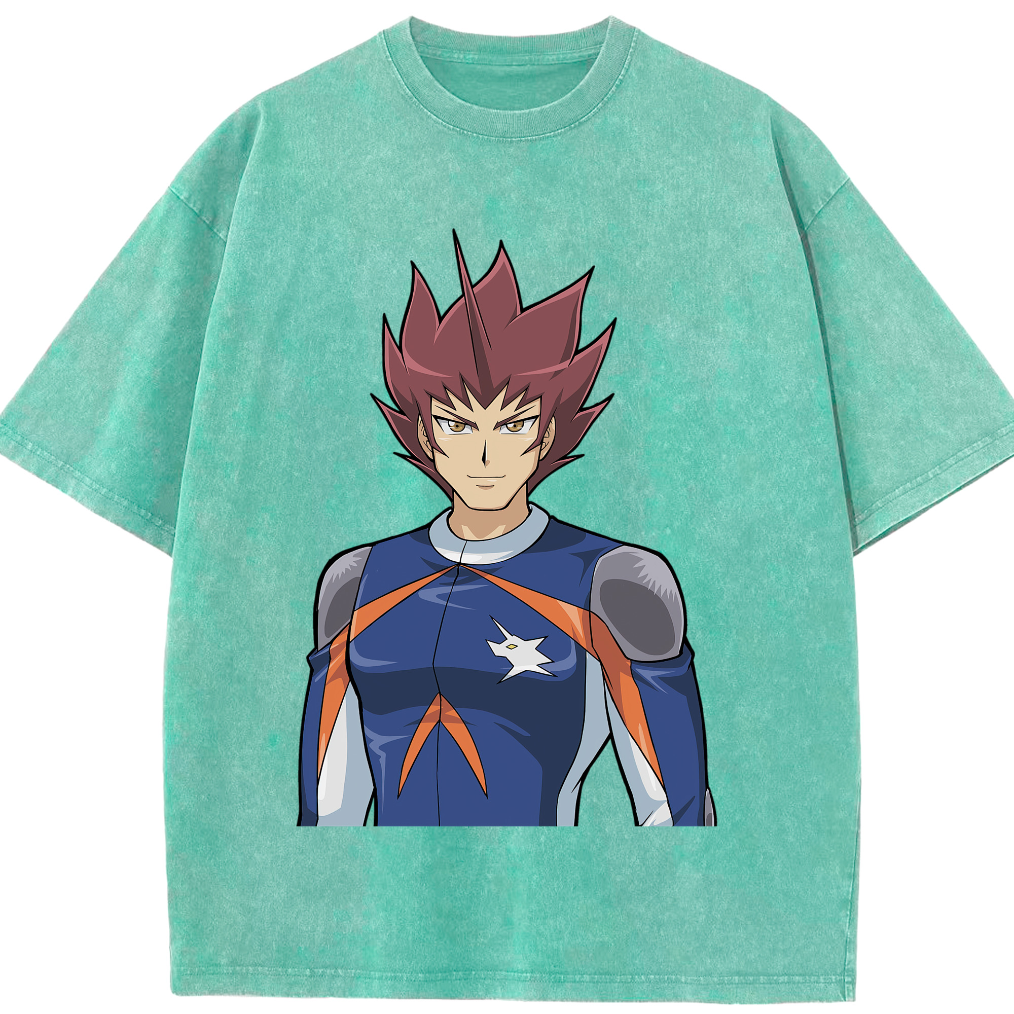（画像用） 遊☆戯☆王 Yu-Gi-Oh! 綿100% ヴィンテージ風 半袖Tシャツ（フロントプリント）